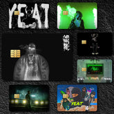 Rapper Y-Yeat Credit Card Skin Stickers Skin pack of 7 atm card skins